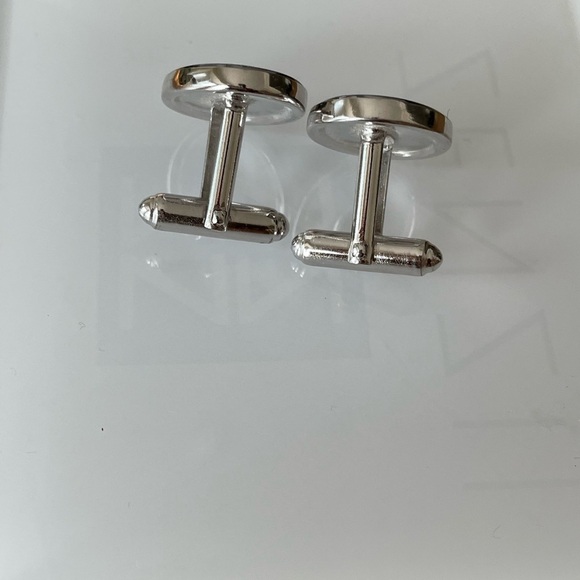 G Monogram Engraved Initial Letter Name Font Vintage Cuff Links - Picture 2 of 5